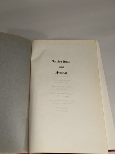 Service Book and Hymnal Lutheran Church in America, Music Edition 1958 - Picture 6 of 9
