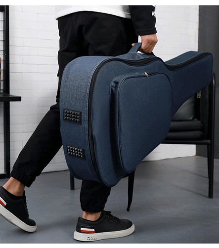 Bolsa de mochila gruesa impermeable para guitarra para funda de música clásica de 36/39/41 pulgadas - Imagen 20 de 34