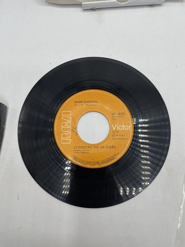 Juan Gabriel lo Nuestro Fue Solo Un Sueño 7" 33 RPM Mexico Ep Vg+ - Picture 2 of 3