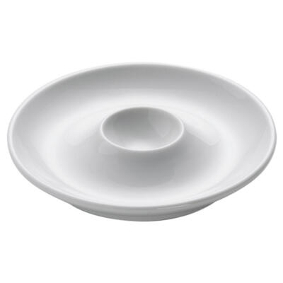 Maxwell & Williams Round Eierbecher, Eierhalter, Porzellan, Weiß, 13 cm AA2763