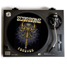 SCORPIONS Turntable Slipmat for Vinyl Records 12" DJ Slip Mat Record Player mats