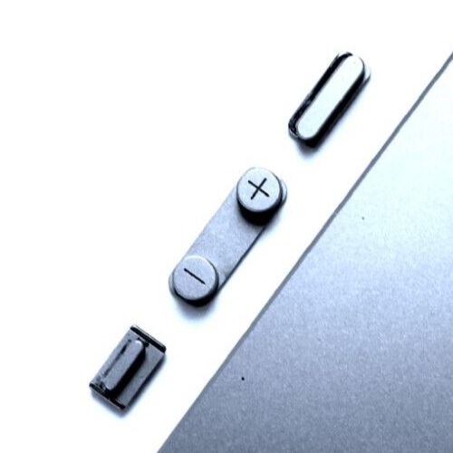 Apple iPhone SE rear side housing camera glass side buttons Grey Black Genuine - Picture 3 of 14