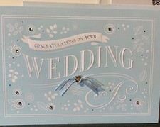 Congratulations Wedding Card by Designer Burg...