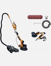 Levigatrice a giraffa per muro soffitto 800 watt con led disco da Ø 225 mm