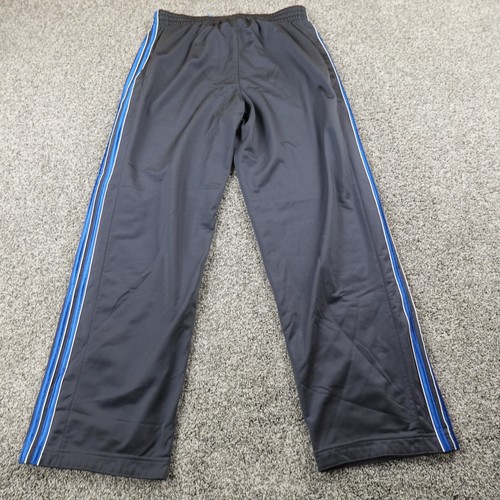VTG Adidas Pants Mens XL Gray Track Drawstring Jogger Baggy Sweatpants Gym Y2K - Picture 12 of 14