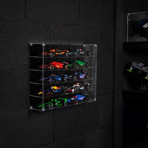 Premium Acrylic Display Case for LEGO F1 Speed Champions (10 cars) - 第 4/6 張圖片
