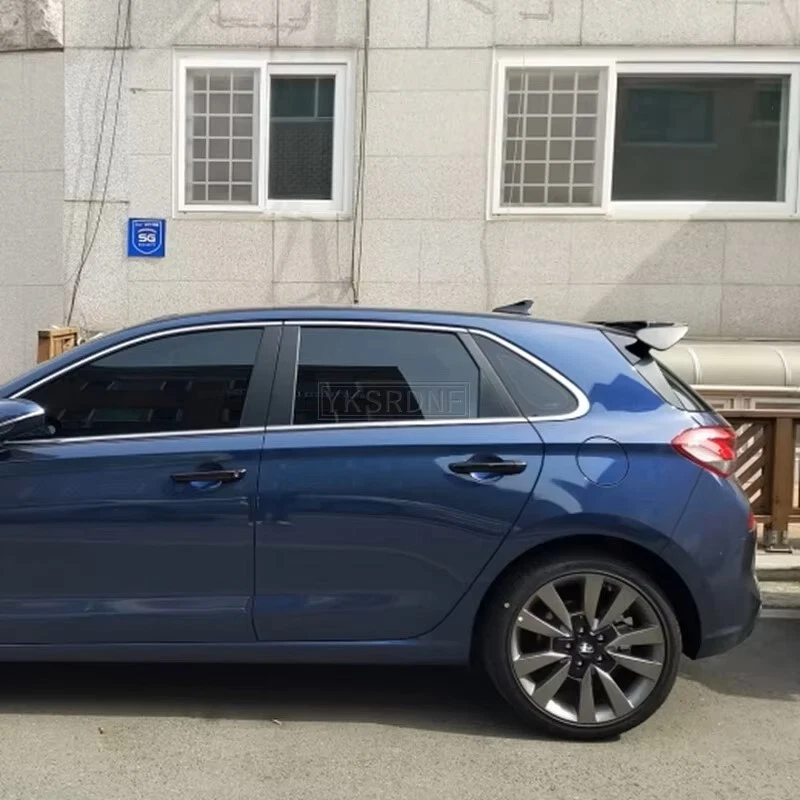 Alerón de techo trasero GT negro mate para Hyundai Elantra GT hatchback 2013-2020 Foto 2 de 4