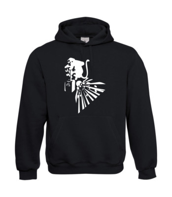 Bombing Ape TNT Dynamite monkey I Sprüche I Fun I Lustig bis 5XL I Herren Hoodie