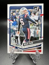 2023 Panini Donruss - #208 Nick Folk Patriots