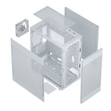 GameMax ARGB Mid Tower ATX Tempered Glass PC Computer Case - White Diamond  6931858773027