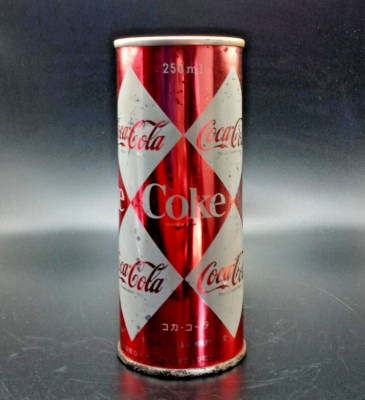 RARE! Japan's Vintage Coca Cola Diamond Can 250ml 1960s | eBay