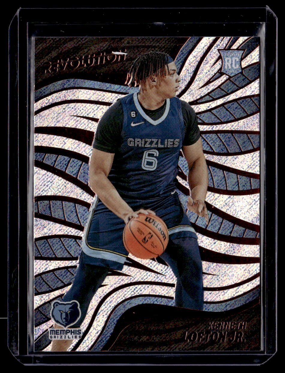 2022-23 Panini Revolution Kenneth Lofton Jr. RC #144 Memphis Grizzlies