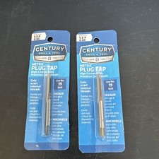 Century Drill Tool 97308, 5.0 x 0.80 Metric Plug Tap LOT OF 2 . AJ14