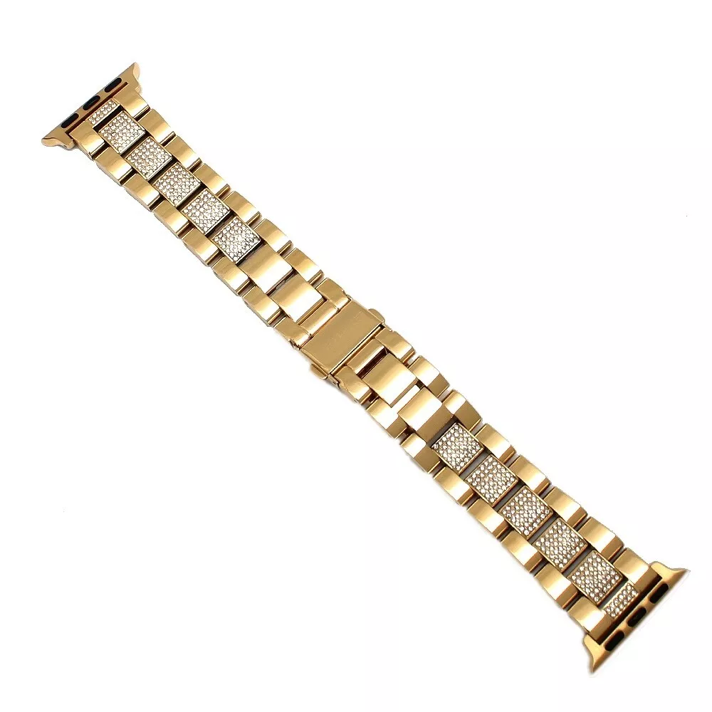 Michael Kors Compatible Stainless Steel Metal Bracelet Replacement Watch  Band Strap Double Locking clasp 5003