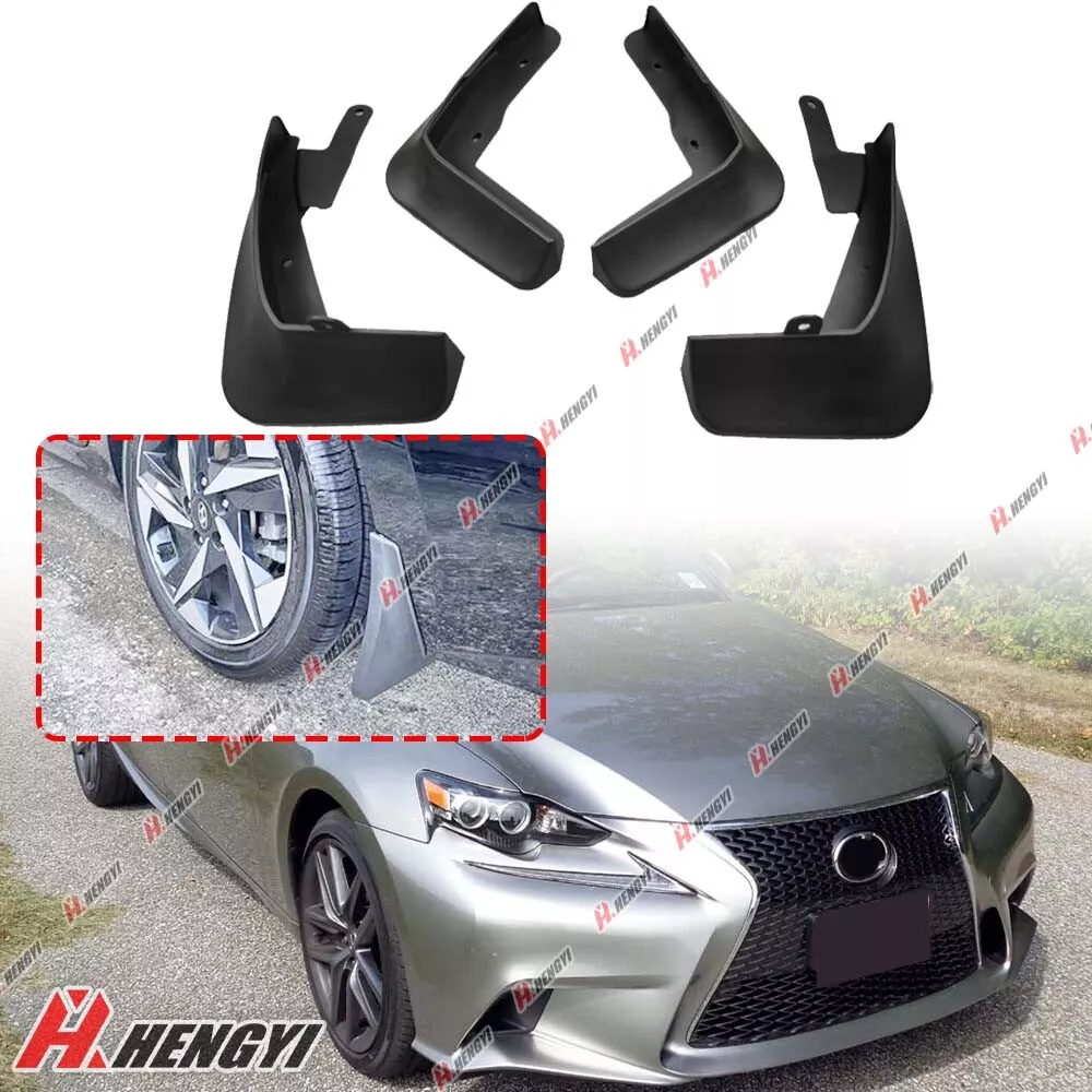 For Lexus IS200t IS250 IS300 2014 2020 Mud Flaps Guards Splash
