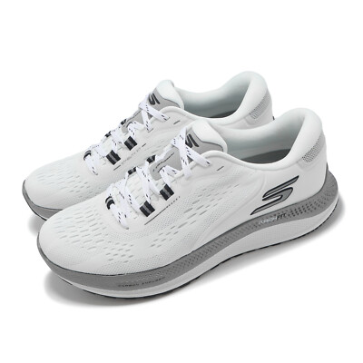 Skechers Go Run Persistence 2 White Black Men Road Running Shoes