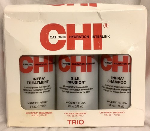 Chi Silk Infusion Seide Rekonstruierender Komplex je 6 Unzen - 3er Pack