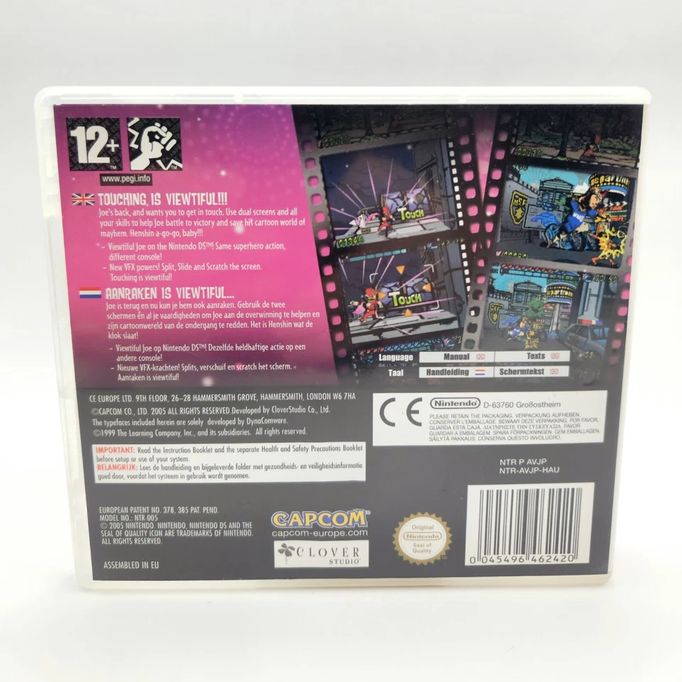 Viewtiful Joe Double Trouble! Nintendo DS Game PAL Complete Manual CIB - Image 3 of 3