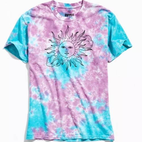 URBAN OUTFITTERS SUN TIE DYE SHIRT 