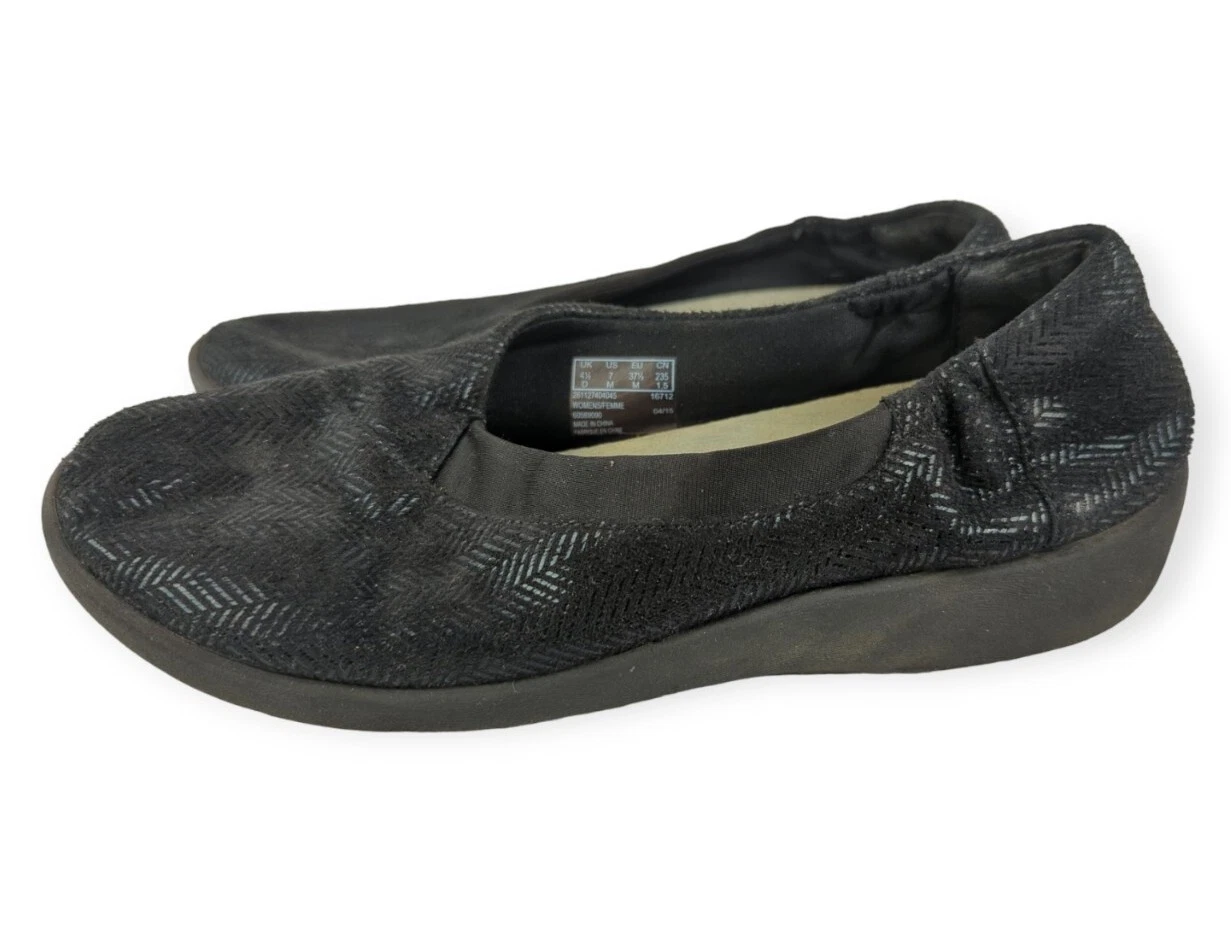 Mocassini comodi Clarks Cloud Steppers Sillian Jetay Sillian Jetay neri 7