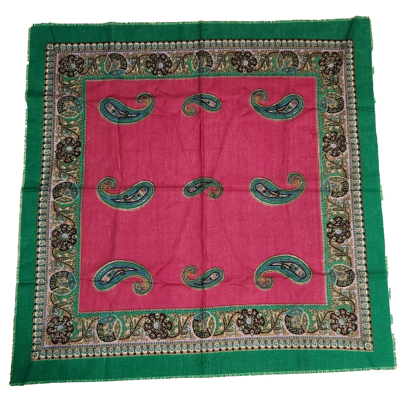 Acrylic 1970s Vintage Scarves & Wraps