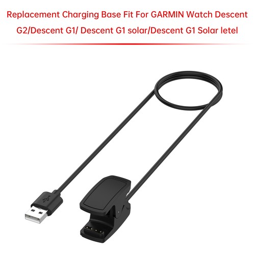 ChargingCableChargerClip For GARMIN Watch Descent G2/G1/DescentG1 solar letel S2 - Photo 13 sur 16