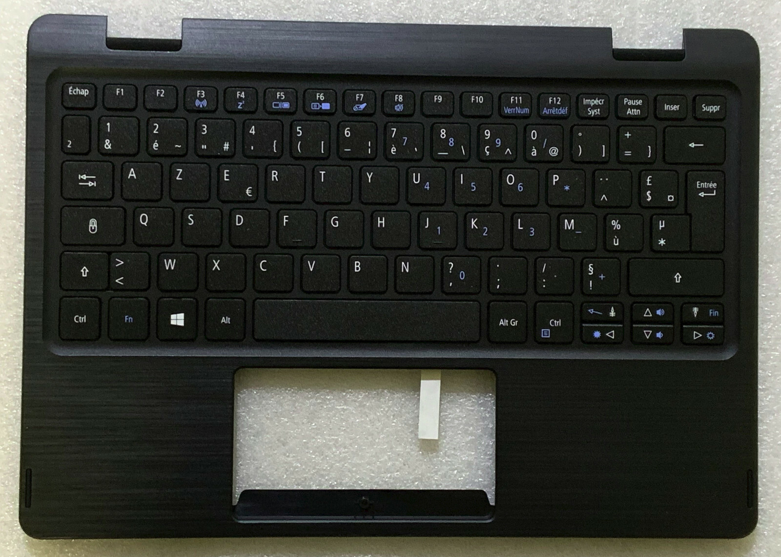 Clavier AZERTY Acer Spin SP111-31 Noir | Topcase de Rechange Original 6B.GL2N1.012