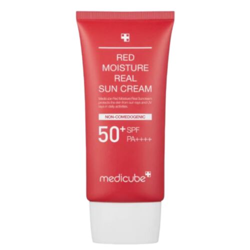 Medicube Red Moisture Real Sun Cream 50ml SPF50+ PA++++ UV Sunscreen (NEW) - Picture 2 of 6