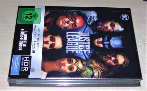 Justice League Limited Digibook Edition 4K Blu Ray + Blu Ray New & OVP - Picture 5 of 5