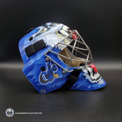 Curtis Joseph Signed Goalie Mask Toronto Classic CUJO Mad Dog
