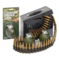 Kids Army Camouflage Ultimate Gift Box Set - Toy Bullet Belt & Toy Grenades Kids Army Camouflage Ultimate Gift Box Set - Toy Bullet Belt & Toy Grenades