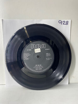 Sad Cafe My Oh My 7'' Vinyl Single 45 RPM RCA Records 1970s UK Rock VG