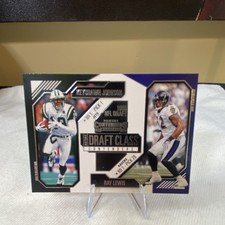 Panini 2024 Contenders Draft Class Keyshawn Johnson Ray Lewis #16 Jets Ravens