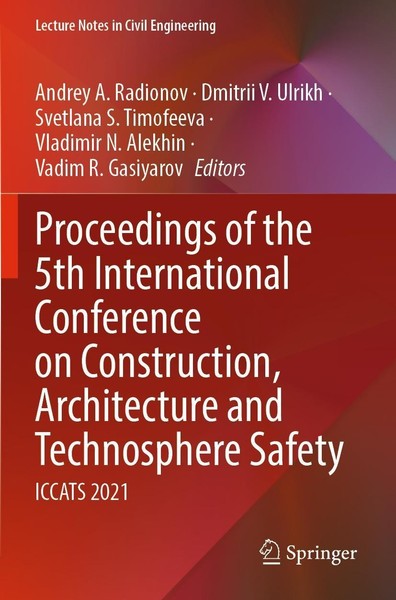 Proceedings Of The 5Th International Conference On Construction, Architecture An-image