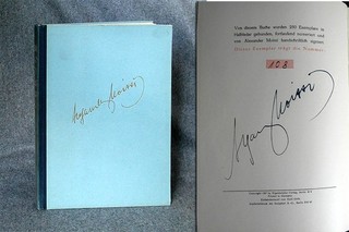 Moissi the man and the artist special edition sig. numm.