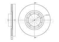 2X Metelli Bremsscheibe 23-0998C FüR Ford