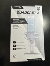 NEW HyperX Quadcast 2 USB Gaming Microphone Studio Quality Frost AN1D9AA