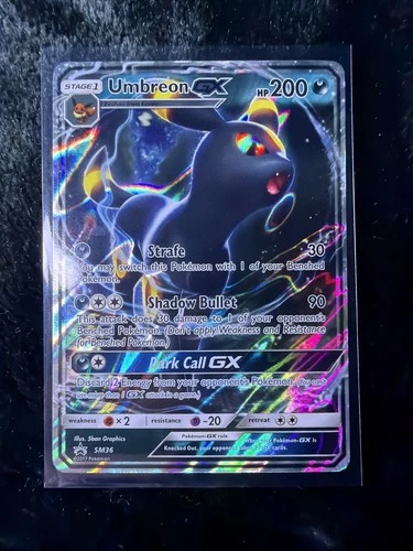 Pokémon TCG Umbreon GX Sm36