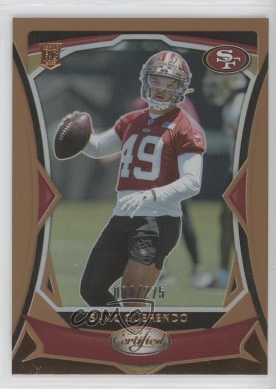 2024 Certified Rookies Bronze Mirror /275 Isaac Guerendo #197 Rookie RC 0nr3