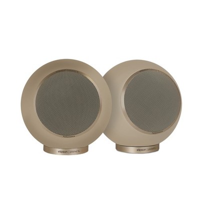 Elipson Planet L Performance beige Paar Regallautsprecher