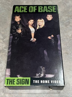 ACE OF BASE - THE SIGN VHS - ALL THAT SHE WANTS - DON T TURN AROUND *TESTED*