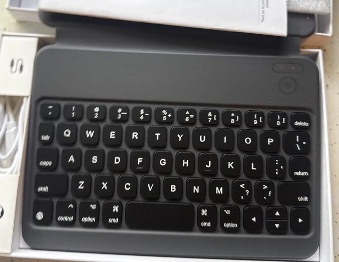 HOU Keyboard Case for iPad Mini 7th A17 Pro 2024 6th 2021 8.3” | eBay