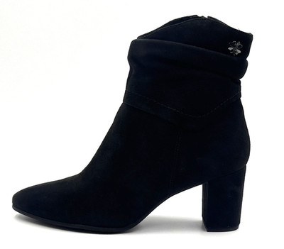 Marco Tozzi 2-85302-25 Schwarz Gr. 42 Damen Leder Stiefeletten UVP:89,95  (5369)