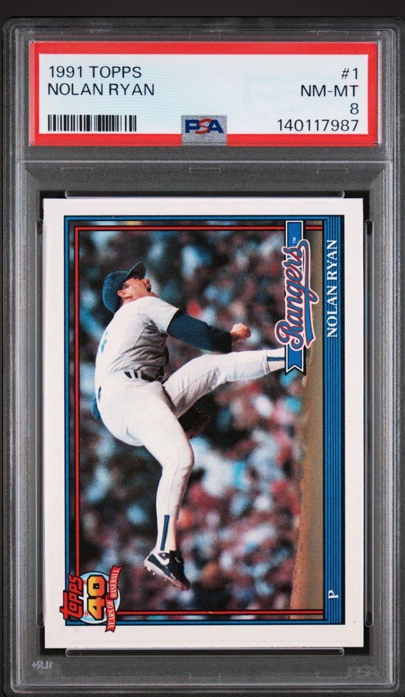 Topps Nolan Ryan front