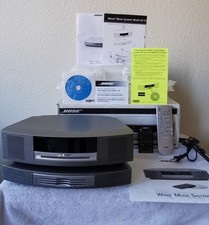 MINT Bose Wave Music System III CD AM/FM Radio Multi-CD Changer Remote Control