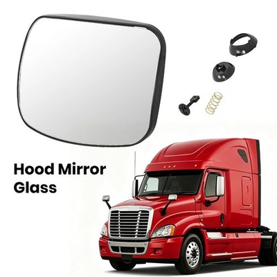 For 2008-2017 Freightliner Cascadia Hood Mirror Glass Convex Left OR Right