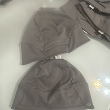 Lululemon Hat One Size Gray X 1 Pc Run For It All Beanie Skull Cap Reflect NWT