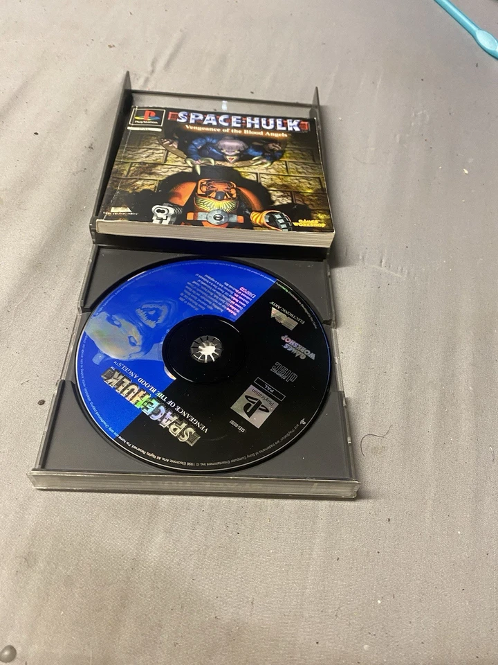 Space Hulk Vengeance Of The Blood Angels PS1 1 PAL Complete - Image 3 of 4