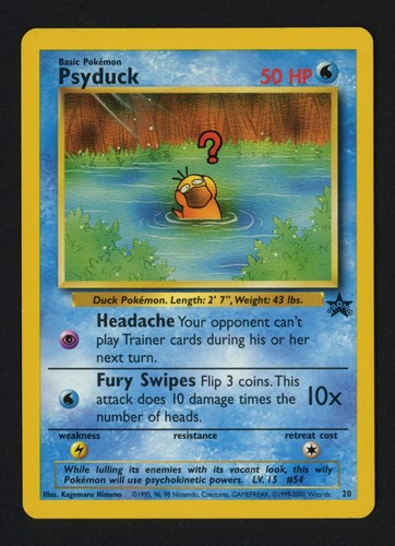 Psyduck 20 WoTC Promo Pokemon TCG