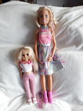 Large 70cm Barbie Doll and Smaller Non Barbie Doll with Accessories and Clothes